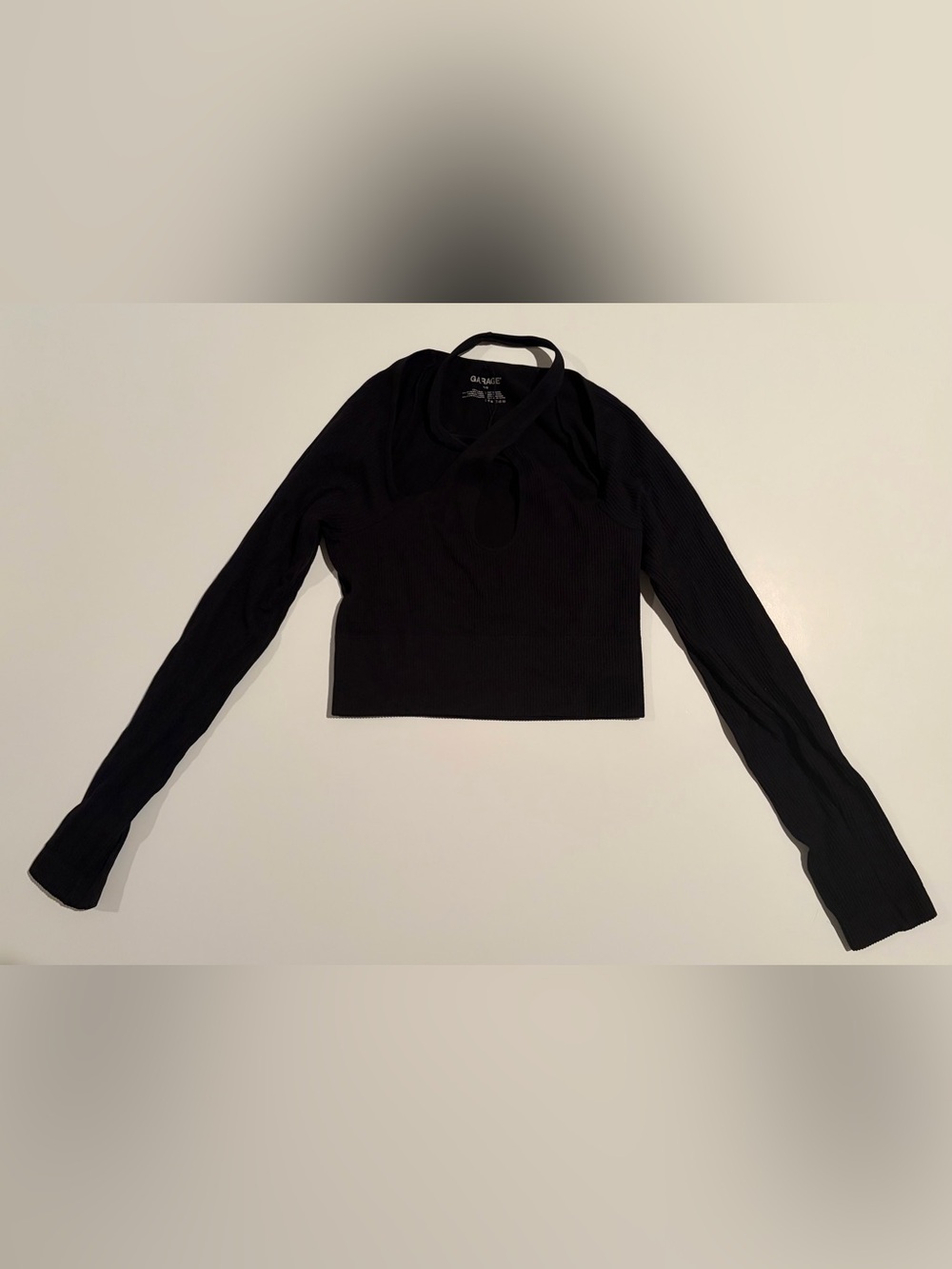 Garage Long Sleeve Crop top